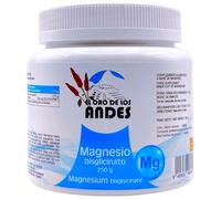 El Oro de los Andes Magnesio Bisglicinato en Polvo 250gr - 350mg de Magnesio - Alta Absorción y Tolerancia Digestiva - Relajación Muscular, Sistema Nervioso y Descanso Profundo - Vegano y Sin Gluten