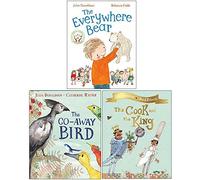 El oso de todas partes, el pájaro que se va, el cocinero y el rey de Julia Donaldson, colección de 3 libros