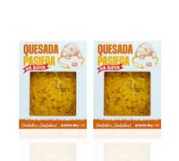 EL OSO PARDO Quesada Pasiega Sin Gluten 500g (PACK DE 2) Postre Tradicional de Cantabria, Sabor Auténtico y Textura Suave