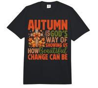 El otoño es el Camino de Dios mostrándonos lo Hermoso Que Puede ser el Cambio Comfort Colors Adult Heavyweight T-Shirt