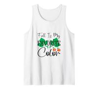 El otoño es mi Color Favorito Camiseta sin Mangas