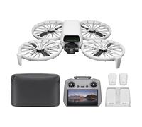El Pack DJI Flip Vuela Más (Control Remoto con Pantalla RC 2), dron con cámara 4K UHD para Adultos, despegue Desde la Palma, Retorno automático, 3 baterías para un Tiempo máx. de Vuelo de 93 min