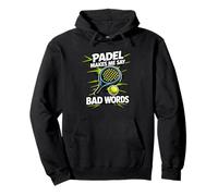 El Pádel Me Hace Decir Palabrotas - Pádel Divertido Sudadera con Capucha