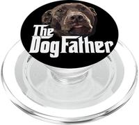El Padre del Perro Chocolate Lab Dad Brown Labrador Dad PopSockets PopGrip para MagSafe