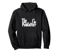 El Padre del Pub Cerveza Divertida Bebiendo Propietario Padre Regalo Sudadera con Capucha