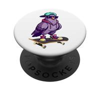 El pájaro Skater va a Patinar PopSockets PopGrip Adhesivo