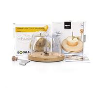 EL PALADAR JAMONERIA & DELICATESSEN Girolle, Máquina Cortadora de Queso Tete de Moine con Tapa