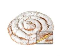 El Paladar pack 2 ensaimadas artesanas rellenas de crema 685-750g aprox cada una, repostería tradicional menorquina gourmet