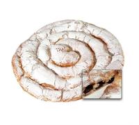 El Paladar pack 3 ensaimadas artesanas de chocolate 700-750g aprox cada una, repostería gourmet ideal desayuno y regalo