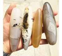El Palo De Masaje De Ágata De Cristal Natural Se Siente Cómodo Y Brillante Con Una Buena 1 Pieza,1 PC