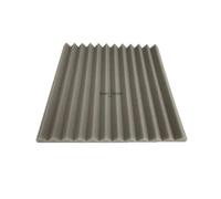 El panel de la insonorización espuma acústica del estudio teja pared tratamiento absorción aislamiento prueba sonido Para amortiguar el sonido(Ordinary Grey)