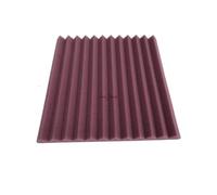 El panel de la insonorización espuma acústica del estudio teja pared tratamiento absorción aislamiento prueba sonido Para amortiguar el sonido(Ordinary Purple)