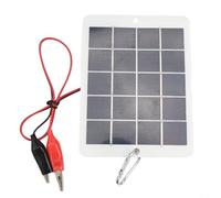 El panel solar, 10W 5V Solar de la Junta de Carga Kit de DIY con para el cocodrilo Clips para 3.7-5V de la Batería de Carga Portátil de Energía