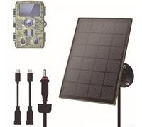 El panel solar de la batería recargable del panel solar 6000MAh de las cámaras del rastro para las cámaras de caza, 3 W/5 V, prenda impermeable IP66