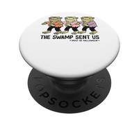El pantano nos envió debe ser Halloween PopSockets PopGrip Adhesivo