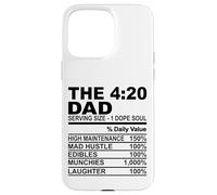 El papá hermano droga alma nutrición hecho divertido hierba hombres Carcasa para iPhone 15 Pro Max