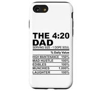 El papá hermano droga alma nutrición hecho divertido hierba hombres Carcasa para iPhone SE (2020) / 7 / 8