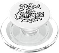 El Papa Mas Chingon Diseño Latino Español El Mejor Padre PopSockets PopGrip para MagSafe
