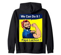 El Papa Mas Chingon | Papa Luchon Mexican Dad Father's Day Sudadera con Capucha