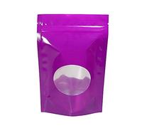 El papel de aluminio que se puede volver a sellar levanta los(Purple,6.3x9.4+1.6 Inch)
