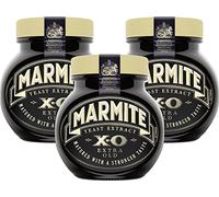 El paquete de extracto de levadura contiene Marmite XO, paquete de 3 unidades de 250 g, esparcidor de madera
