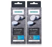El paquete incluye: 2 pastillas de limpieza Siemens TZ80001 para todas las cafeteras automáticas Siemens EQ