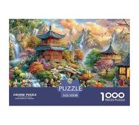 El paraíso Oriental 1000 Piezas Puzzle Niños Regalo DecoracióN Familiar Entretenimiento Adultos 52x38cm/1000pcs