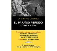 El Paraiso Perdido (COLECCION LA CRITICA LITERARIA)