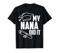 El Partido del Día de la Graduación Familiar 2026 de My Nana Did It Proud Camiseta
