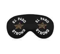 El Paso Strong Eye Mask para dormir Blackout Night Blindfold con correa ajustable para hombres, mujeres, viajes, yoga, siesta