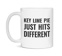 El Pastel De Lima Es Simplemente Diferente Tazas De Cerámica Divertido Taza Duradero Tazas De Desayuno Para Escuela Leche Té Bebidas Frías Y Calientes 330Ml