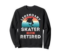 El Patinador Legendario se ha Jubilado, Regalos de jubilación de Patinador Sudadera