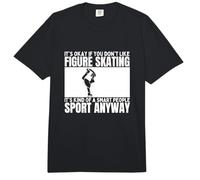 El Patinaje artístico es para Personas Inteligentes Mujeres Patinador de Hielo Divertido Comfort Colors Adult Heavyweight T-Shirt