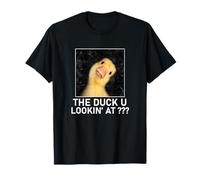 El Pato Que miras Divertido Patito Meme Camiseta