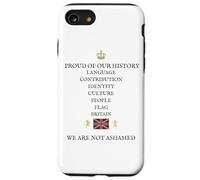 EL PATRIOTA BRITÁNICO APOYA LA ORGULLOSA HISTORIA BRITÁNICA NO AVER Carcasa para iPhone SE (2020) / 7 / 8
