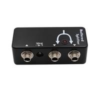 El pedal divisor de doble canal optimiza la fuerza de las señales de guitarra, estructura metálica para efectos complejos, guía de cadena, retención de sonido, divisor de búfer