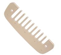 El peine musical pequeño de aleación de aluminio armónica está hecho de aleación de aluminio, con alta resistencia y resistencia al impacto, y no es fácil de deformar después deuso a largo(dorado)