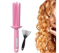 El Peine Voluminizador WANMEI con de Limpieza Herramienta Multifuncional para Peinar el Cabello que No Genera Estática. Esta Herramienta Portátil de Rizos de 17 Dientes Rizos con Calidad de Salón