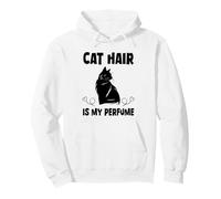 El Pelo de Gato es mi Perfume Humor Sudadera con Capucha
