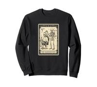 El Peluquero Tarot Card Salon Espeluznante Estilista gótico Sudadera