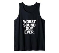 El Peor Chico de Sonido jamás Dicho Divertido Camiseta sin Mangas