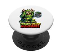El Peor Contador de Monstruos de Pesadilla del fraude PopSockets PopGrip Adhesivo