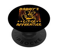 El pequeño Aprendiz de papá Fontanero Divertido PopSockets PopGrip Adhesivo