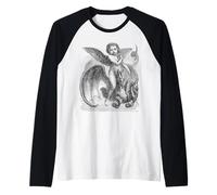El pequeño Rey de los cielos infernales Camiseta Manga Raglan