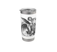 El pequeño rey de los cielos infernales Vaso térmico de acero inoxidable de doble pared