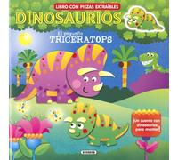 El pequeño triceratops (Monto y juego con dinosaurios)
