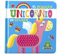 El pequeño unicornio en verano