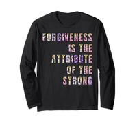 El perdón es el atributo de los Fuertes Manga Larga