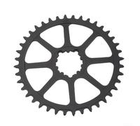 El perfil estrecho de dientes anchos en este plato de bicicleta reduce la fricción y el ruido durante los paseos mientras que la estabilidad (40T)