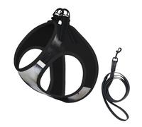 El Perro con Cara Guapa y Divertida de Husky,Arnés para Mascotas, arnés Reflectante Ajustable para Perros,M